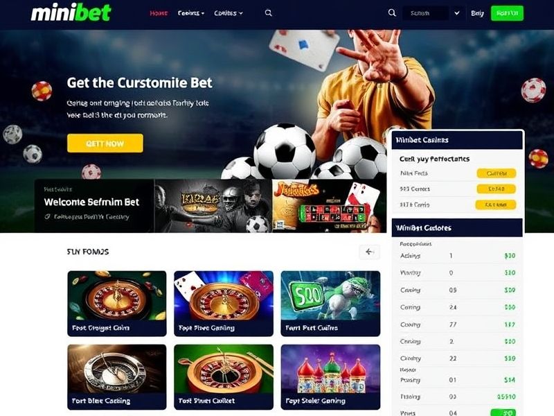 Welcome to minibet.com – the official platform for strategic betting and casino games. Discover sports betting, slots, poker, and live gamer rewards, supported by expert guides and secure payment methods.